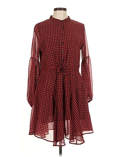 Pre-owned Assorted Brands Casual Dress In Red