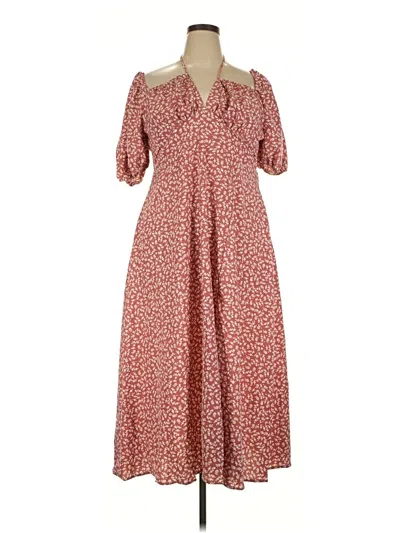 Pre-owned Assorted Brands Casual Dress In Red