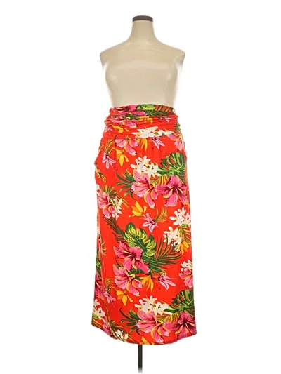 Pre-owned Assorted Brands Casual Dress In Red