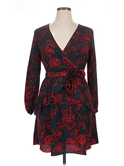 Assorted Brands Casual Dress In Red