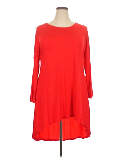 Pre-owned Assorted Brands Casual Dress In Red