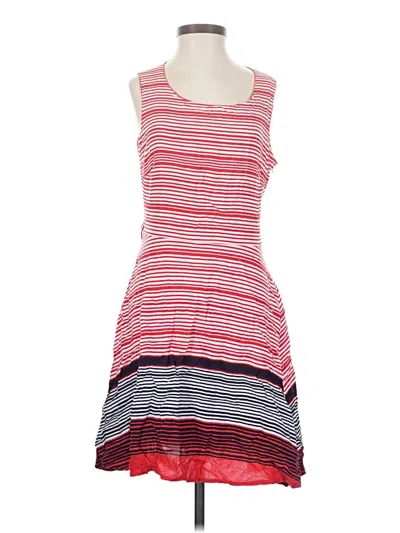 Pre-owned Assorted Brands Casual Dress In Red