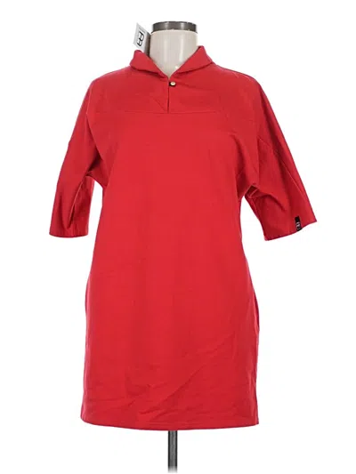 Pre-owned Assorted Brands Casual Dress In Red