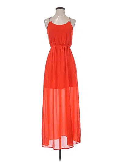 Pre-owned Assorted Brands Casual Dress In Red