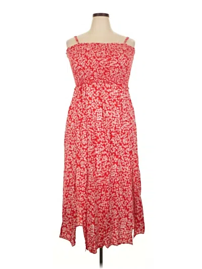 Pre-owned Assorted Brands Casual Dress In Red