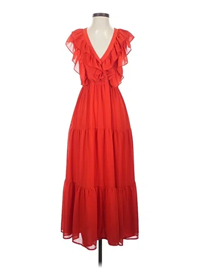 Pre-owned Assorted Brands Casual Dress In Red