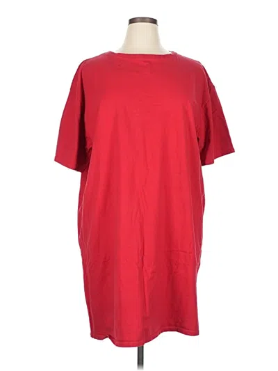 Pre-owned Assorted Brands Casual Dress In Red