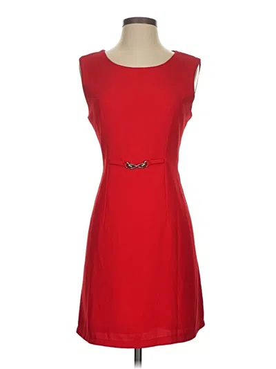 Pre-owned Assorted Brands Casual Dress In Red