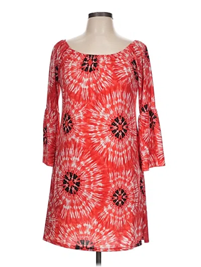 Pre-owned Assorted Brands Casual Dress In Red