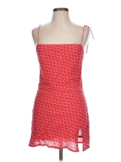 Pre-owned Assorted Brands Casual Dress In Red