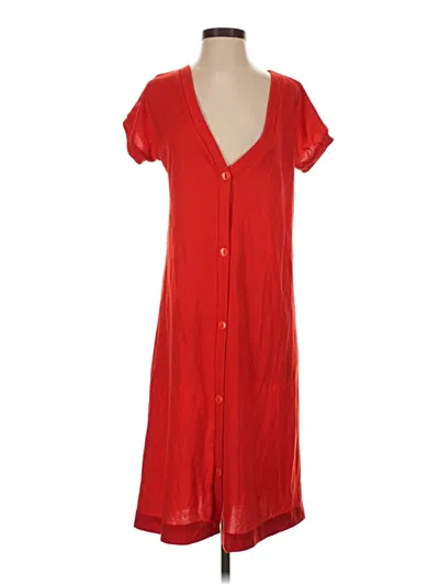 Pre-owned Assorted Brands Casual Dress In Red