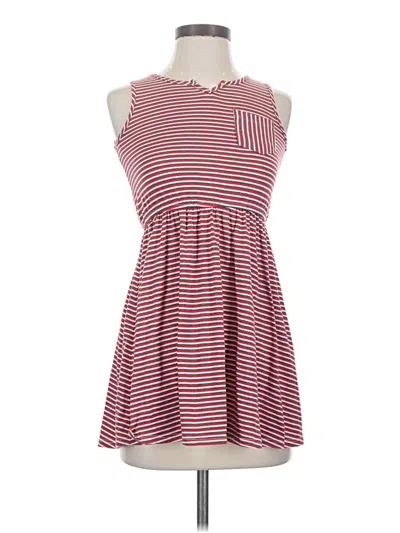 Pre-owned Assorted Brands Casual Dress In Red