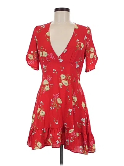 Pre-owned Assorted Brands Casual Dress In Red