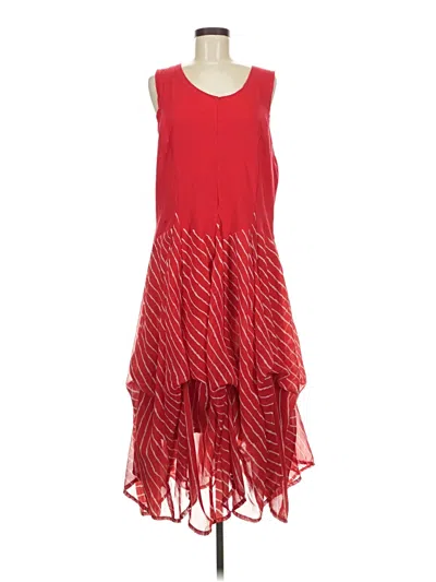 Pre-owned Assorted Brands Casual Dress In Red