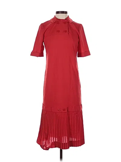 Pre-owned Assorted Brands Casual Dress In Red