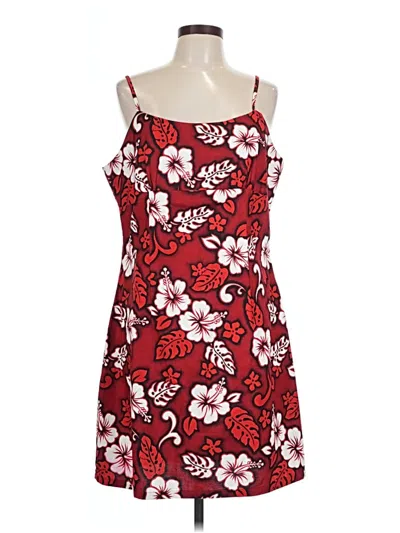 Pre-owned Assorted Brands Casual Dress In Red