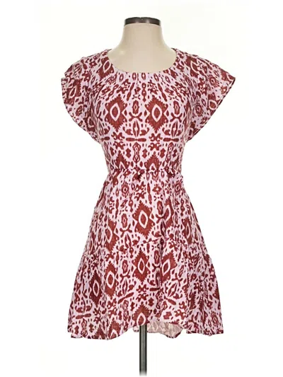 Pre-owned Assorted Brands Casual Dress In Red