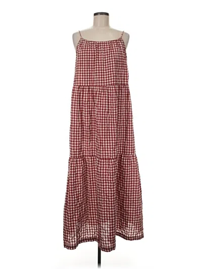 Pre-owned Assorted Brands Casual Dress In Red