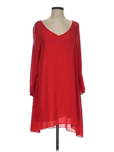 Pre-owned Assorted Brands Casual Dress In Red