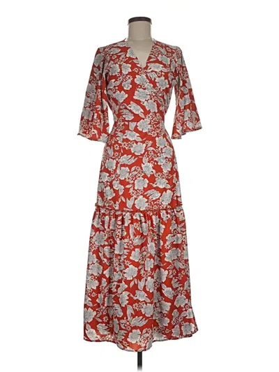 Pre-owned Assorted Brands Casual Dress In Red