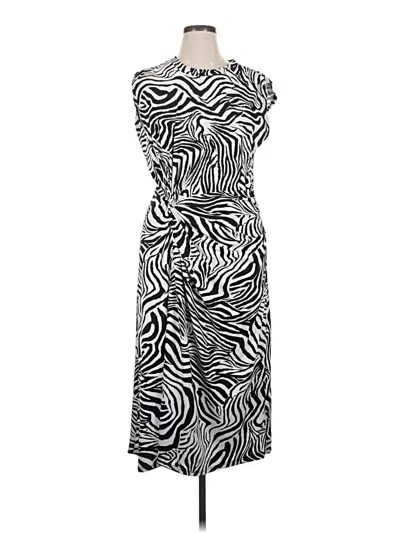 Pre-owned Assorted Brands Casual Dress In Silver
