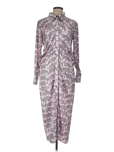 Pre-owned Assorted Brands Casual Dress In Silver