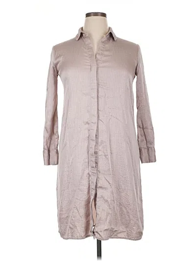 Pre-owned Assorted Brands Casual Dress In Tan