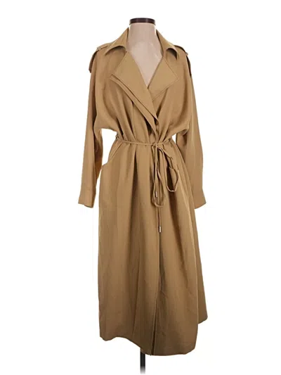 Pre-owned Assorted Brands Casual Dress In Tan