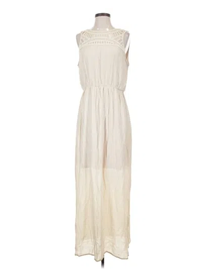Pre-owned Assorted Brands Casual Dress In Tan