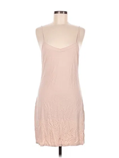 Pre-owned Assorted Brands Casual Dress In Tan