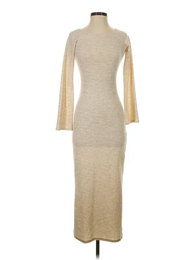 Assorted Brands Casual Dress In Tan