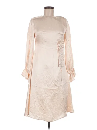Pre-owned Assorted Brands Casual Dress In Tan