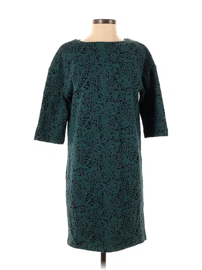 Pre-owned Assorted Brands Casual Dress In Teal