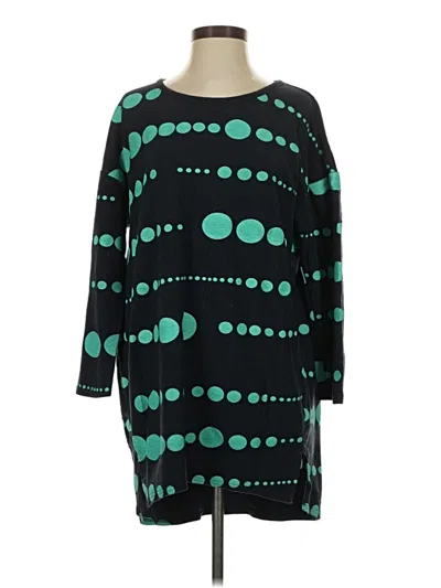Pre-owned Assorted Brands Casual Dress In Teal