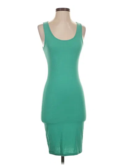 Pre-owned Assorted Brands Casual Dress In Teal