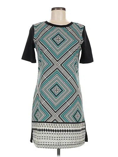 Pre-owned Assorted Brands Casual Dress In Teal