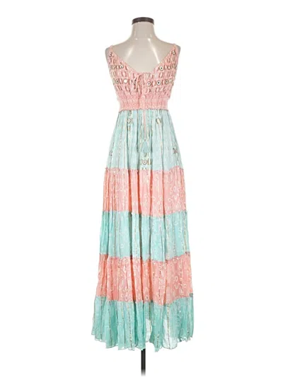 Pre-owned Assorted Brands Casual Dress In Teal