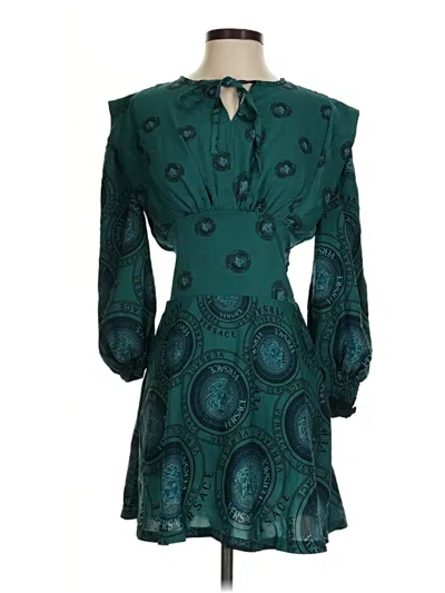 Assorted Brands Casual Dress In Teal