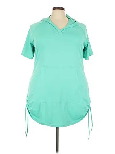 Pre-owned Assorted Brands Casual Dress In Teal