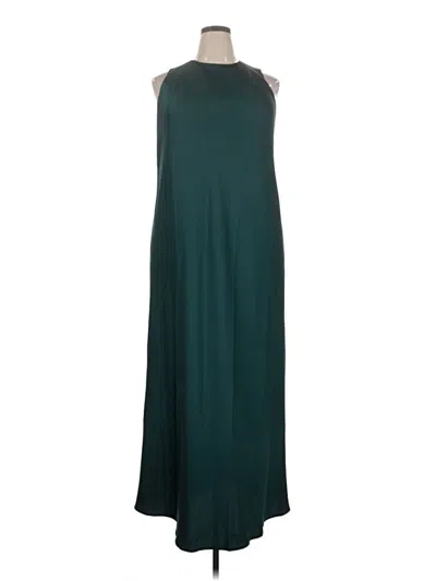 Pre-owned Assorted Brands Casual Dress In Teal