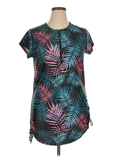 Pre-owned Assorted Brands Casual Dress In Teal