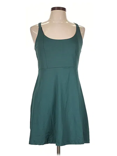 Assorted Brands Casual Dress In Teal