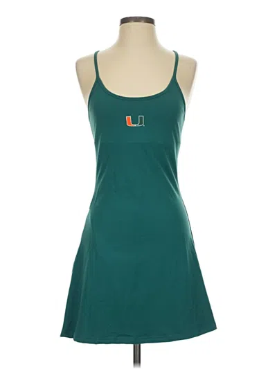 Pre-owned Assorted Brands Casual Dress In Teal