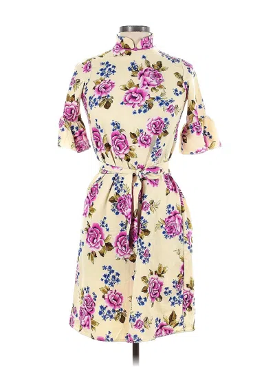 Pre-owned Assorted Brands Casual Dress In White