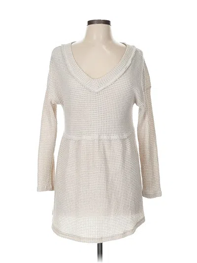Pre-owned Assorted Brands Casual Dress In White