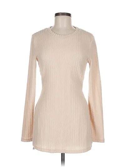 Pre-owned Assorted Brands Casual Dress In White