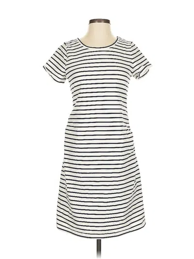 Pre-owned Assorted Brands Casual Dress In White