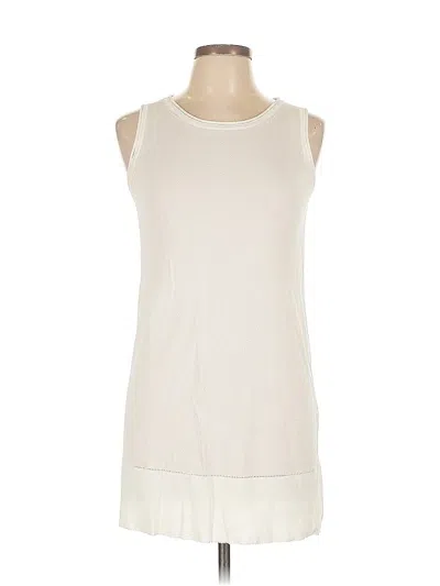 Pre-owned Assorted Brands Casual Dress In White