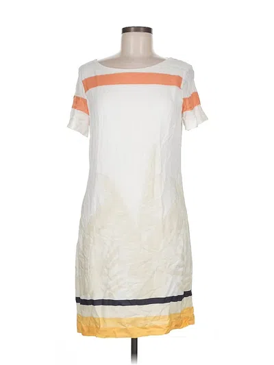 Pre-owned Assorted Brands Casual Dress In White