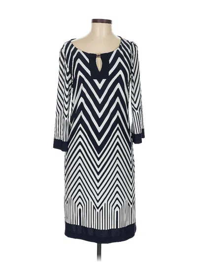 Pre-owned Assorted Brands Casual Dress In White